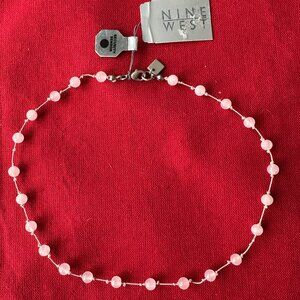 Nine West Pastel Pink Necklace